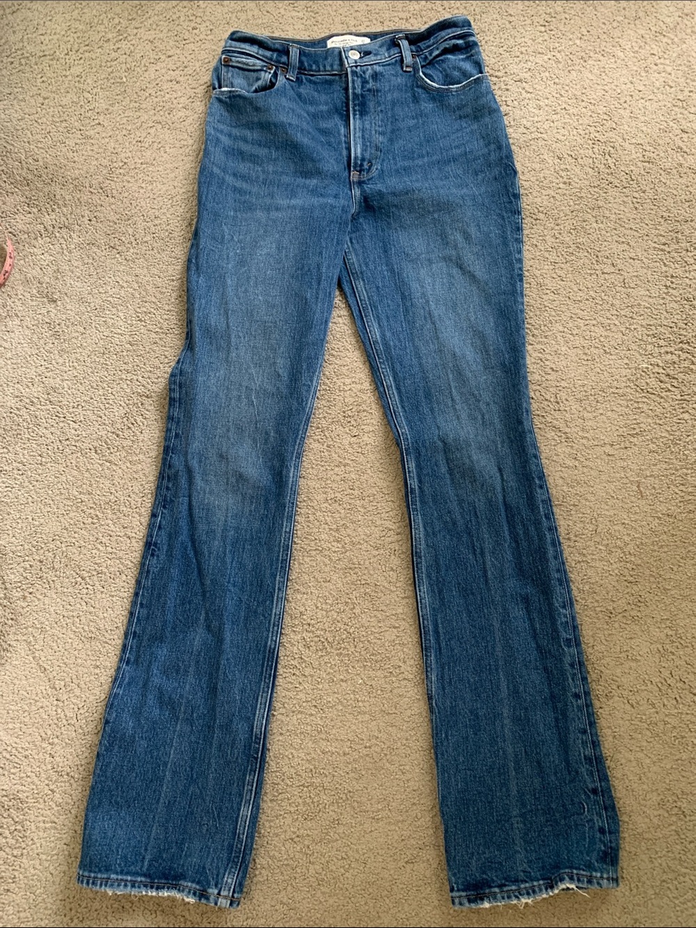 Abercrombie & Fitch Ultra High Rise 70's Vintage Flare Jeans